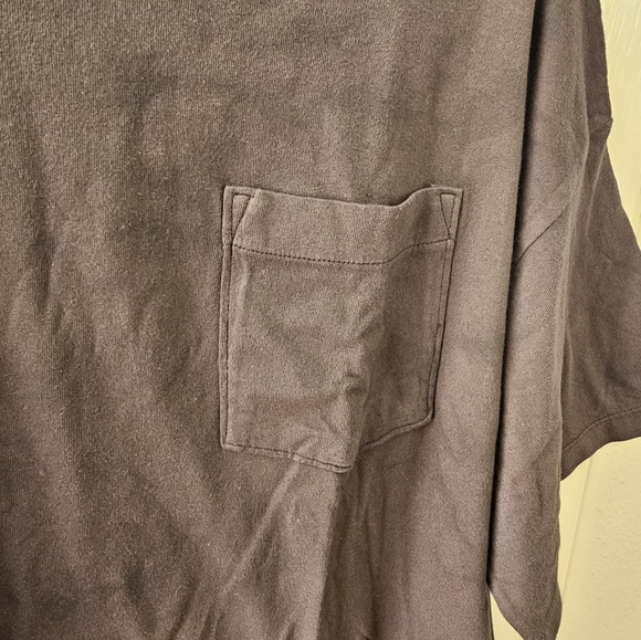 American Eagle Black Super Soft Oversized Fit T-Shirt - Medium - Picture 2 of 8